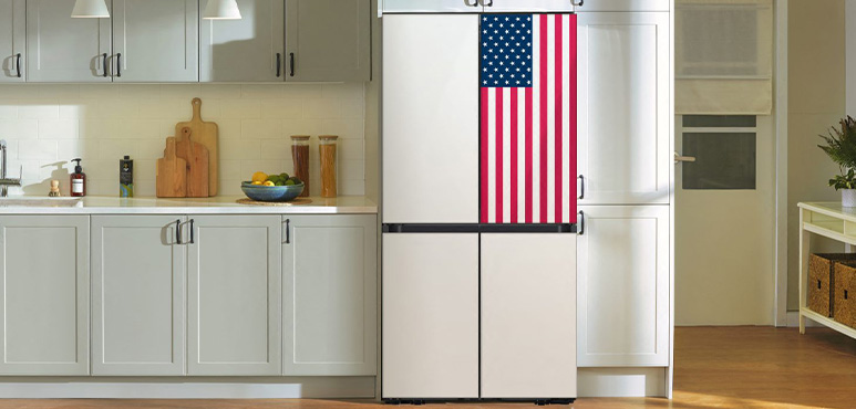samsung refrigerator red