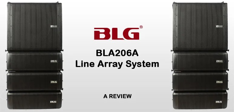 BLG Audio BLA206A Active Line Array System