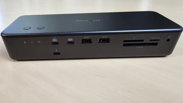 Kensington SD7100T5 EQ Pro 19-in-1 Thunderbolt 5 Docking Station - Front Side