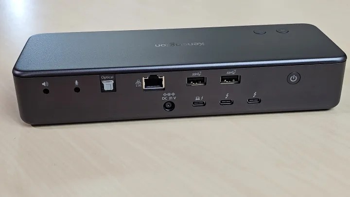 Kensington SD7100T5 EQ Pro 19-in-1 Thunderbolt 5 Docking Station - Rear Side