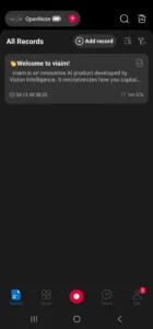 Viaim Opennote Earbuds - App