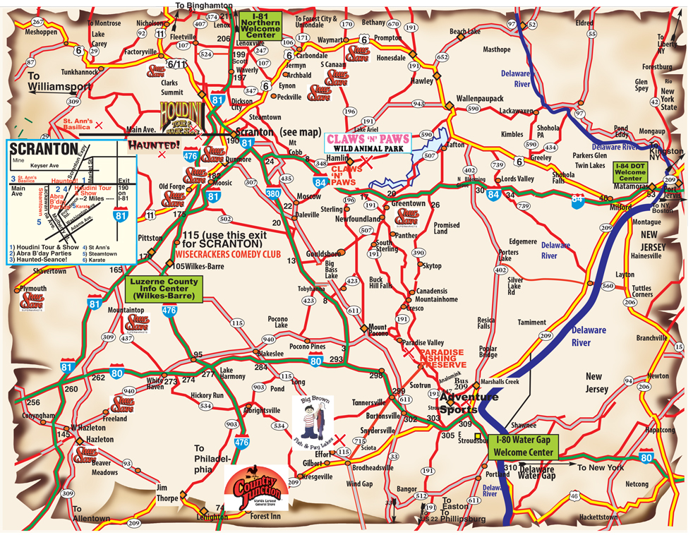 Directions To Mount Pocono At Laura Mullen Blog 