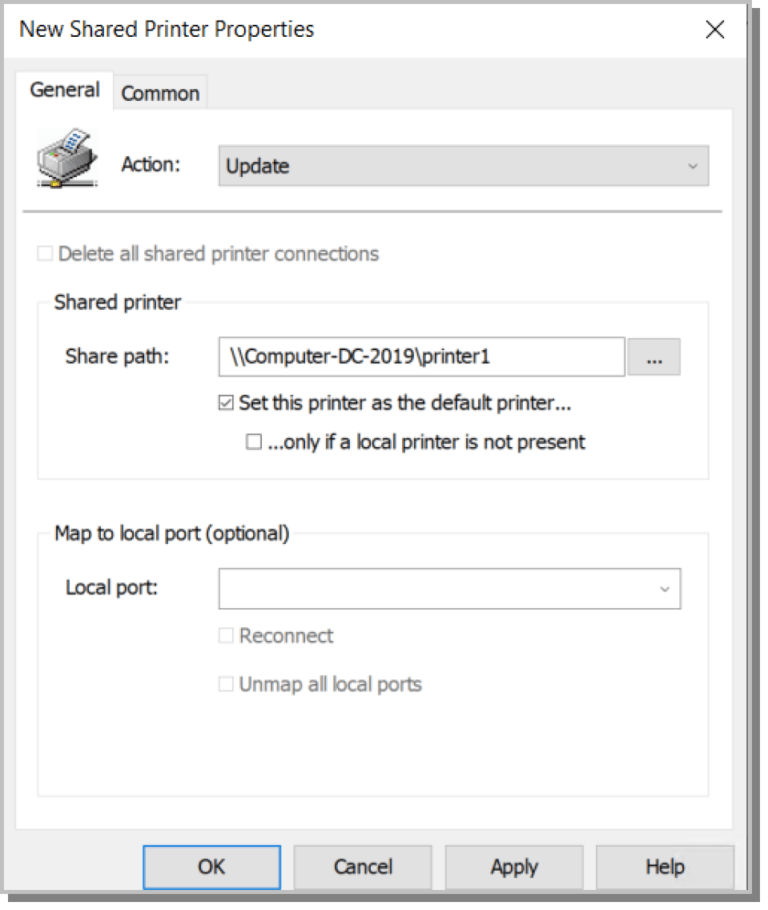 How To Map A Printer In Modern Desktop PolicyPak 3 1 768x910 