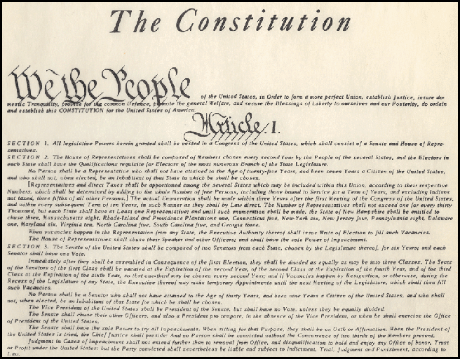 constitution article i sections 6 10 politics plus