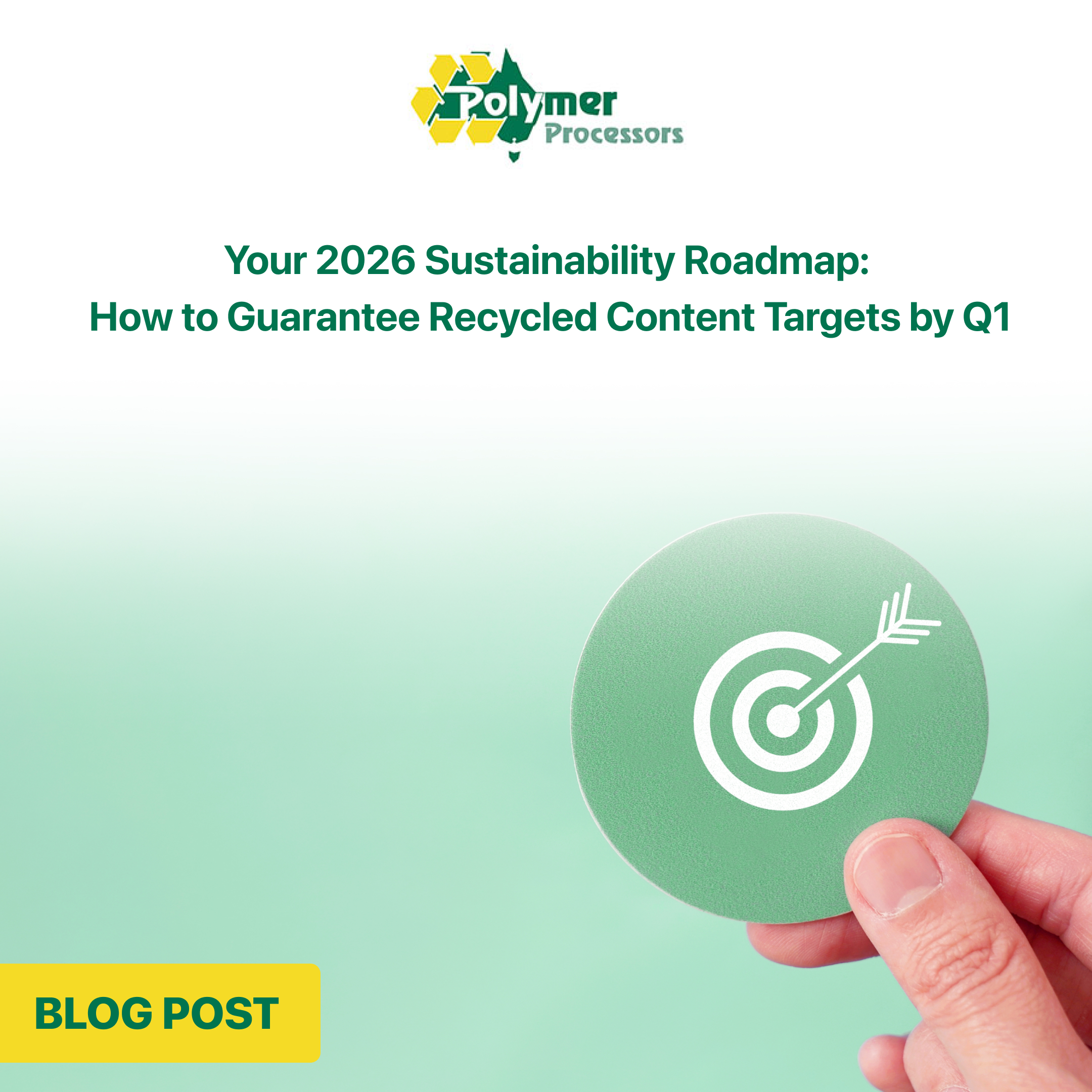 Your 2026 Roadmap How To Guarantee Recycled Content Polymer Processors Monthly Copy Designs January 2026 Thumbnail Design 