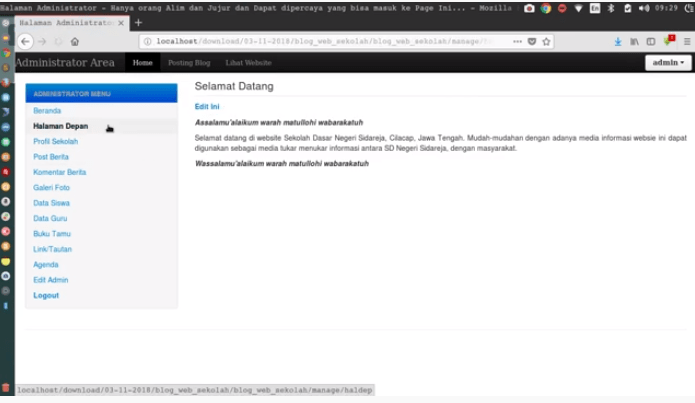 Source code aplikasi managemen sekolah berbasis web php. Source Code Aplikasi Web Sekolah Gratis