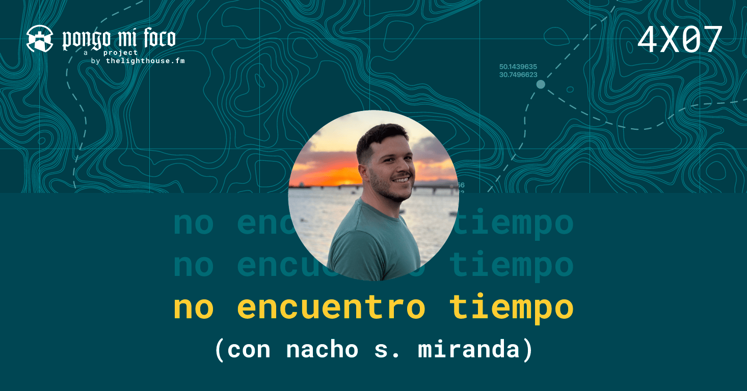 Podcast 4x07 "No encuentro tiempo" (con Nacho S. Miranda)