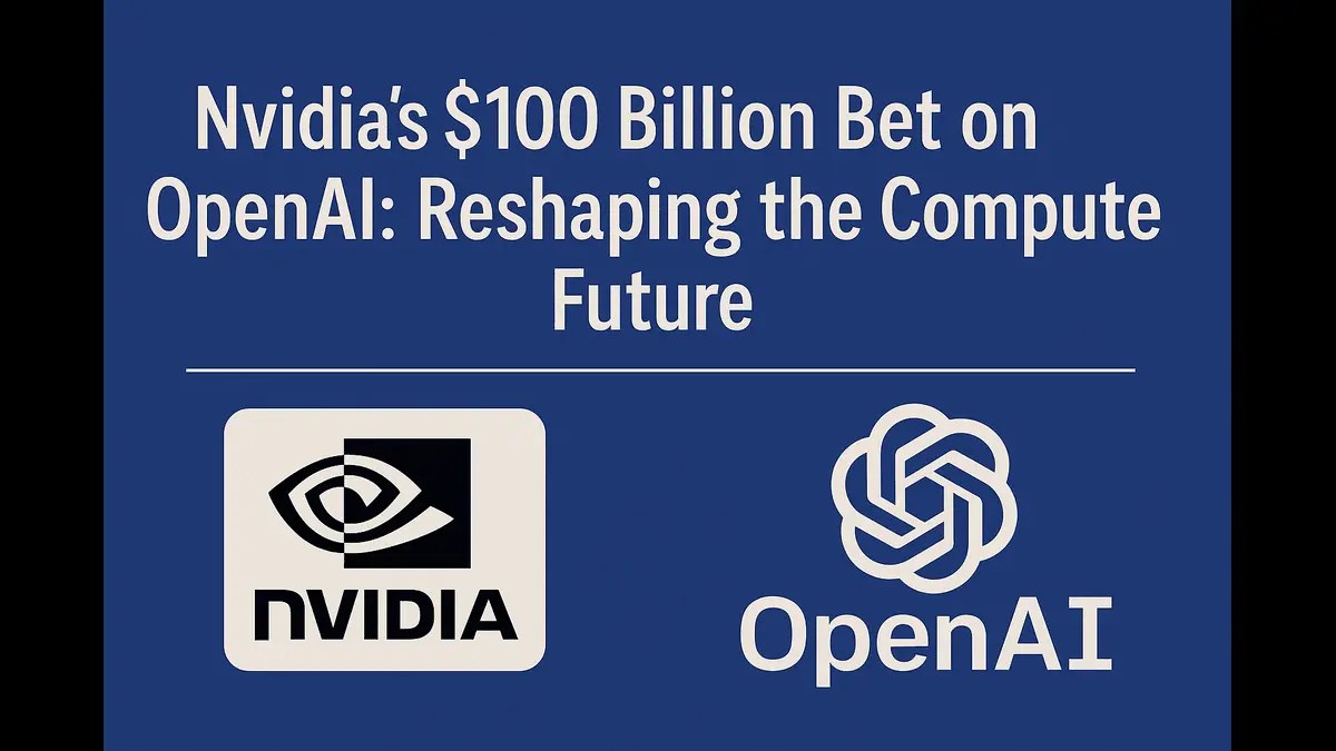 Nvidia’s $100 Billion Bet on OpenAI: Reshaping the Compute Future