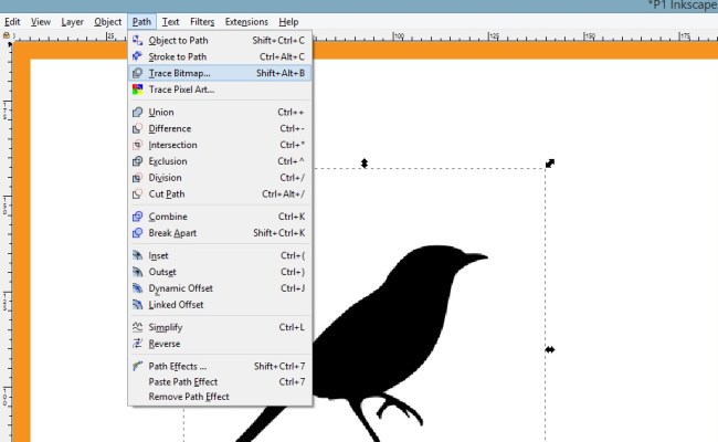 Inkscape Vector Tutorials Trace Bitmap