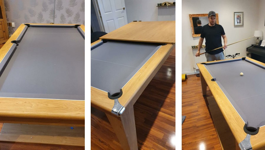 Recover pool table