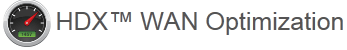 HDX Wan Optimization