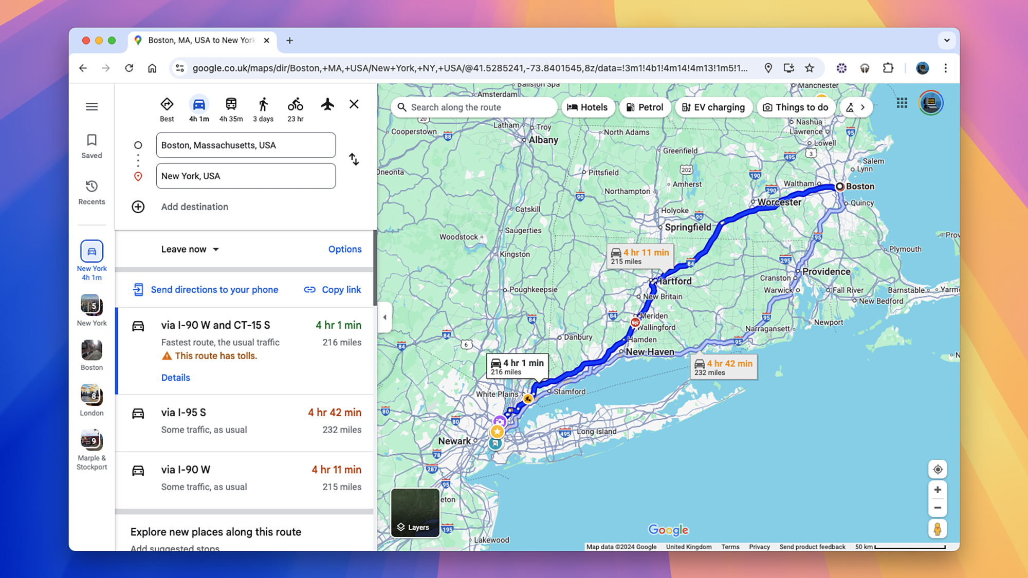 How To Plan The Perfect Road Trip In Google Maps Popular Science 01 Stops 