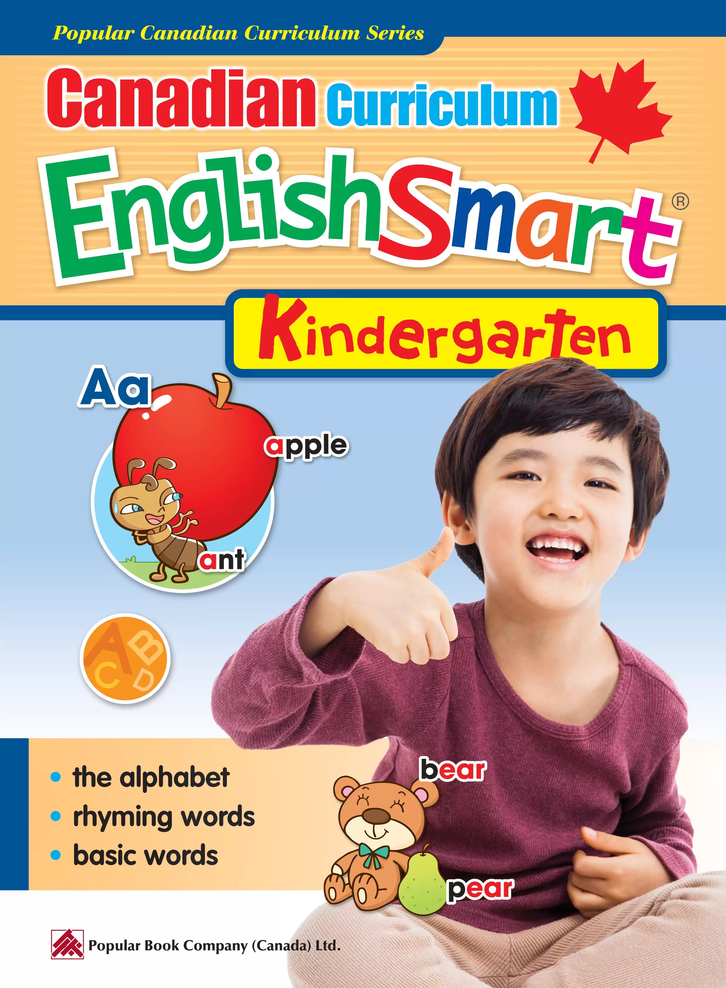 Browse kindergarten english learning lesson plans. Canadian Curriculum Englishsmart Kindergarten Book Popular Book Company Canada Ltd
