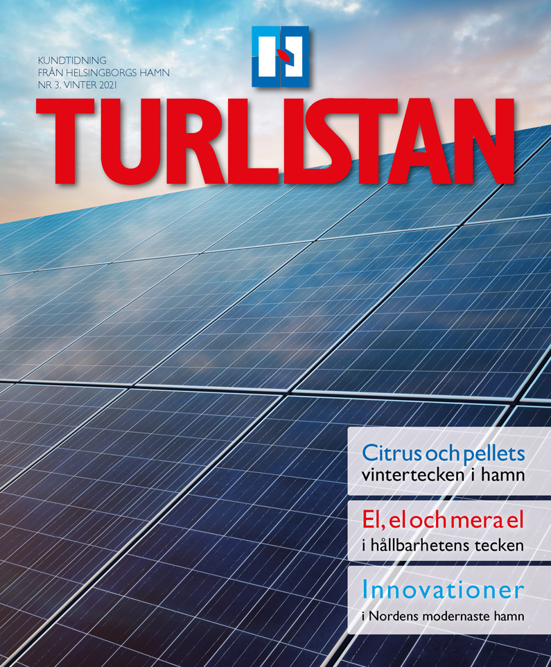 Omslagsbild till tidningen Turlistan nr 2021