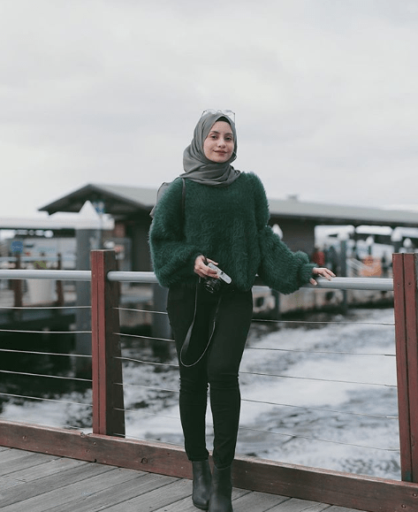 Download Gratis Gambar 7 Gaya Peserta Sunsilk Hijab Hunt Lengkap Pakai Topi Kekinian Terupdate by Lampunghits.com