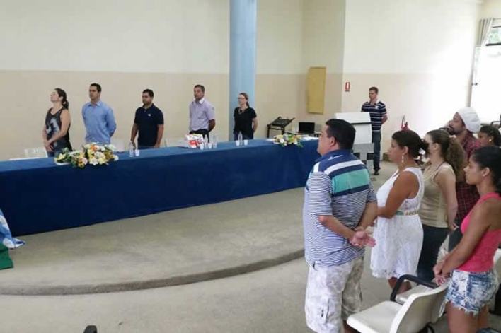 A celebração contou com a presença de familiares dos formandos e autoridades, (Foto: Divulgação/PMU)