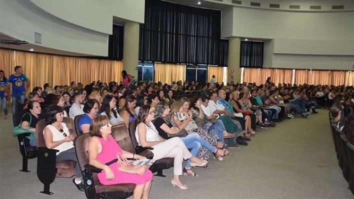 Participaram das atividades cerca de 600 profissionais. (Foto: Divulgação/PMSJC)