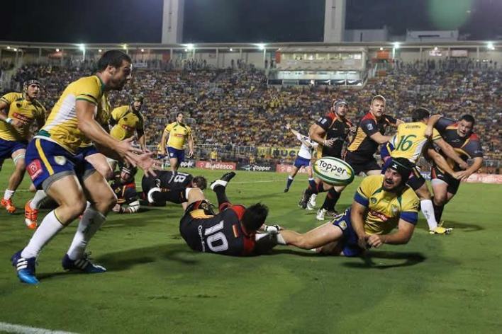 Após Pacaembu, Arena Barueri e Canindé receberem jogos dos Tupis, é a vez da nova casa do Palmeiras abrir os portões para os fãs do rugby. (Foto: João Neto/Fotojump)