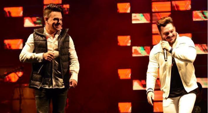 Carlos & Jader fecharam a noite com um show sertanejo. (Foto: Luis Claudio Antunes/PortalR3)