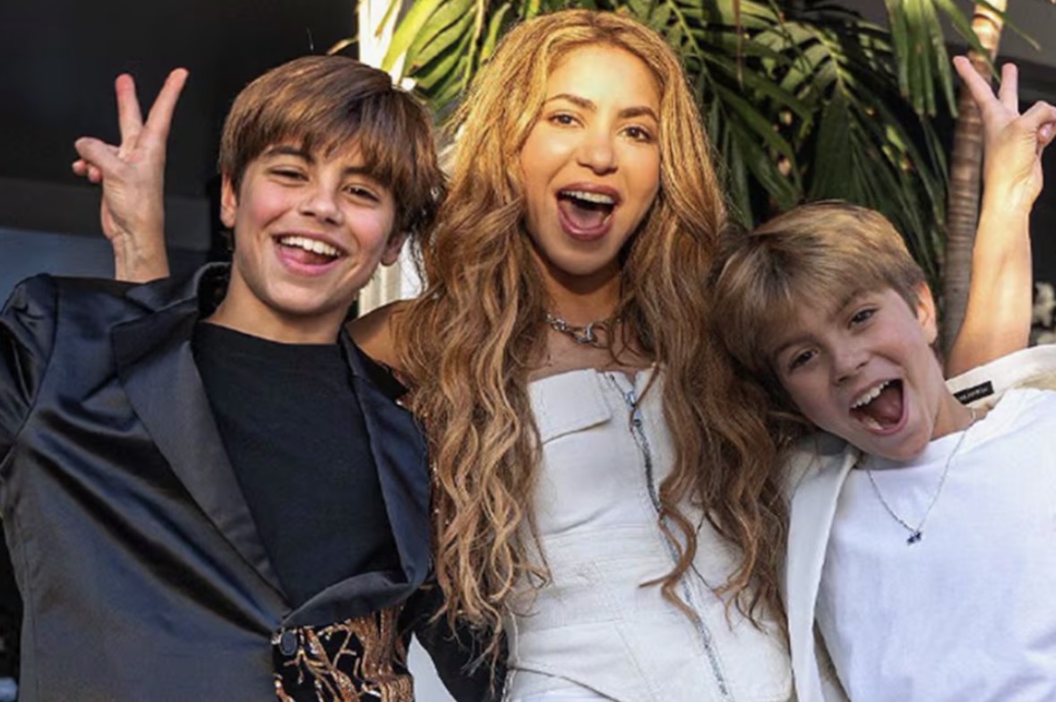 Milan e Sasha, filhos de Shakira, lançam a música “Contigo”