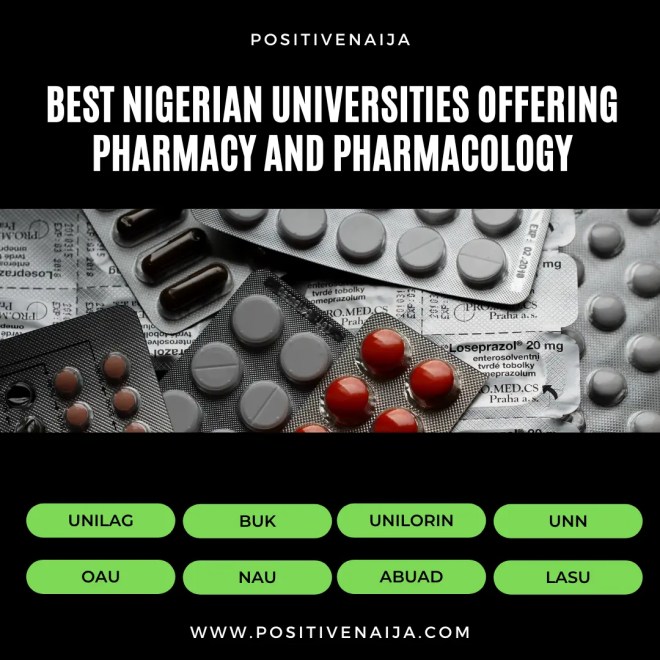 Best Nigerian Universities Offering Pharmacy And Pharmacology Best Nigerian Universities Offering Pharmacy And Pharmacology