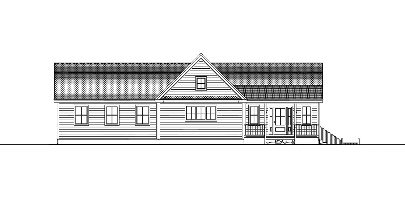 3975 Rear Elevation