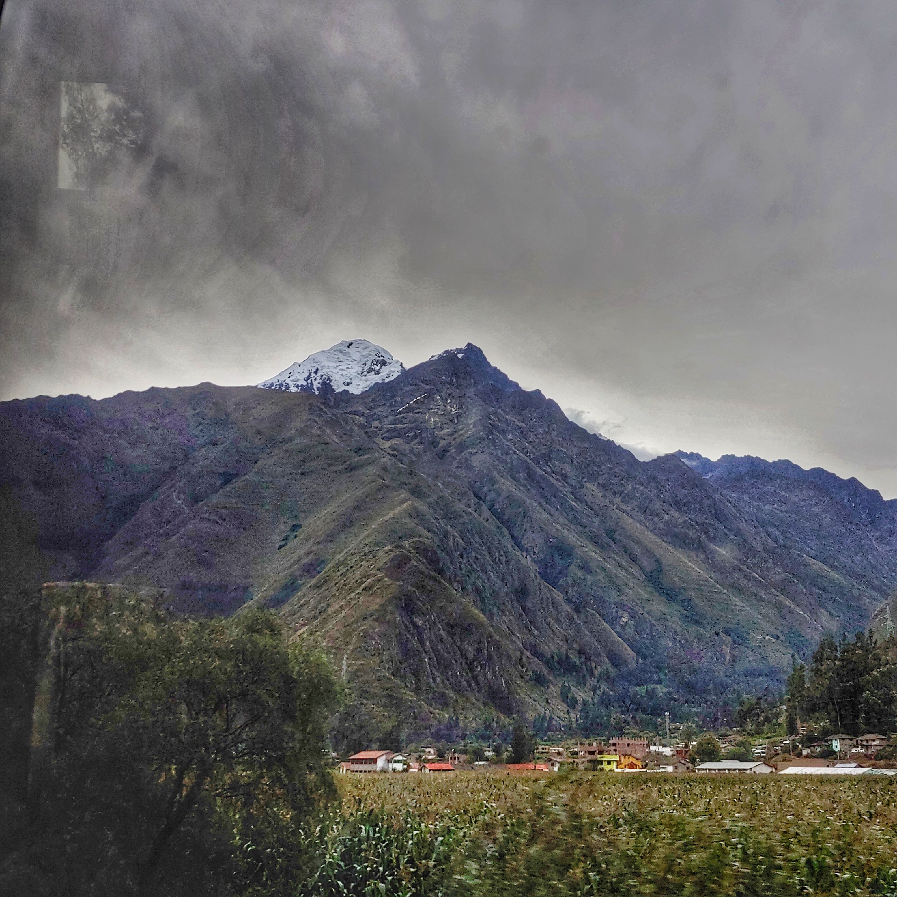 View from Inca Rail train