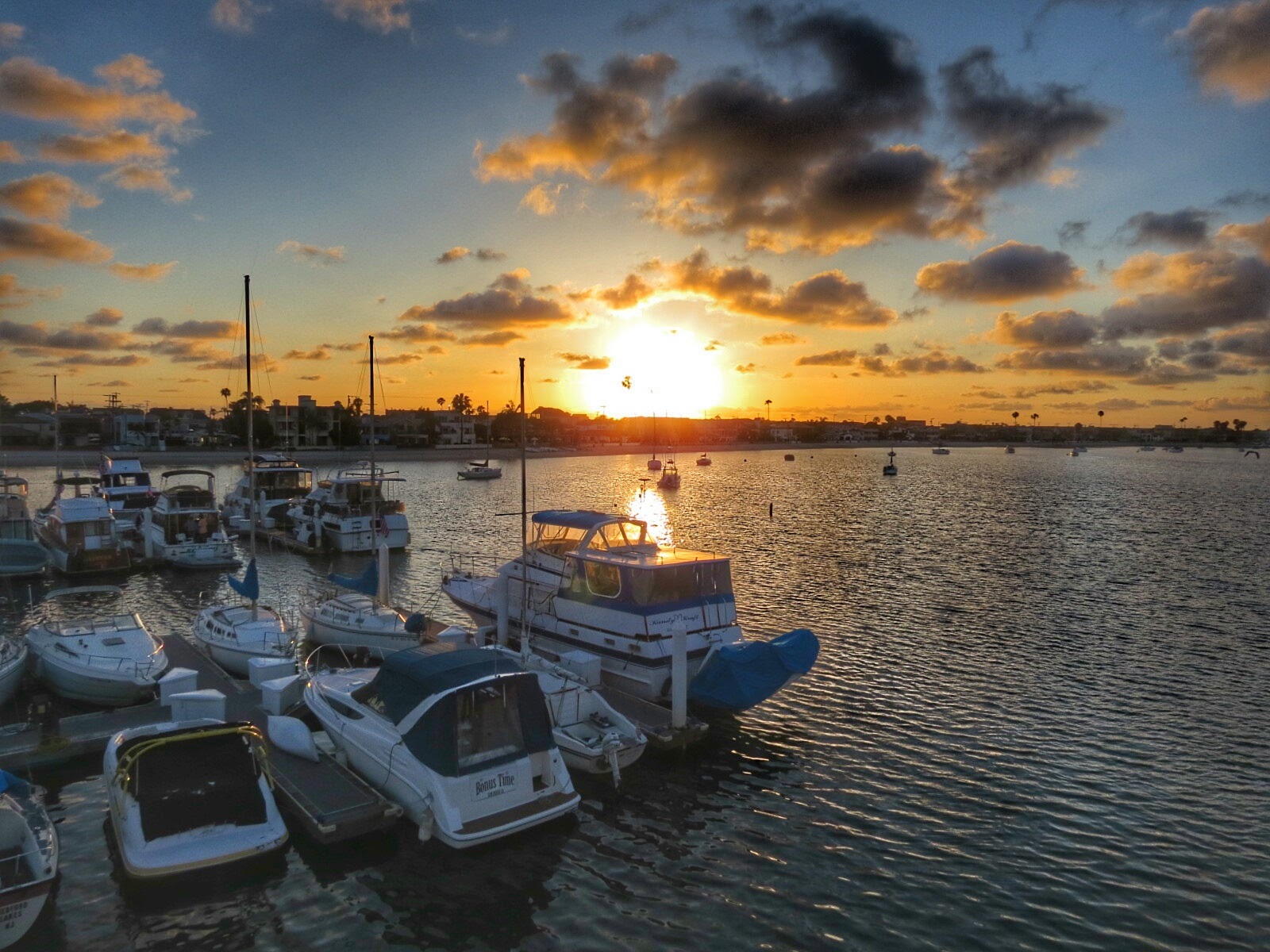Mission Bay sunset