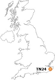 All Postcodes In The Tn24 Postcode District - Nature Picture Collection - HD Quality