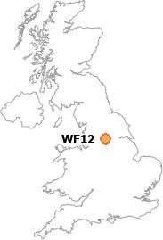 All Postcodes In The Wf12 Postcode District - Premium Space Image Gallery - Full HD