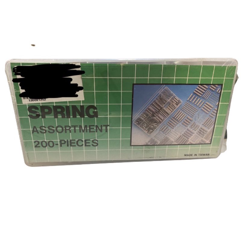 Compression spring Rc231 200Pcs - assorted