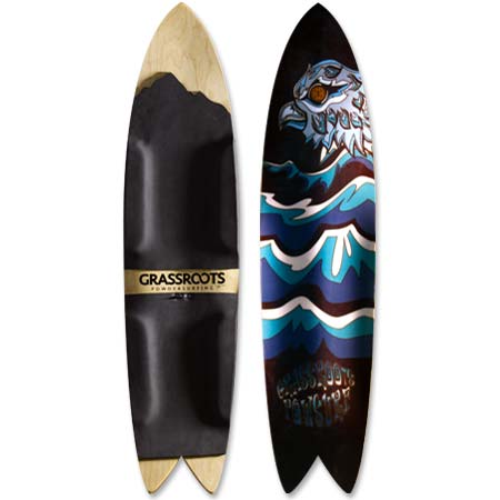 Big Phishh 150cm 3D Powsurfer - Grassroots Powdersurfing