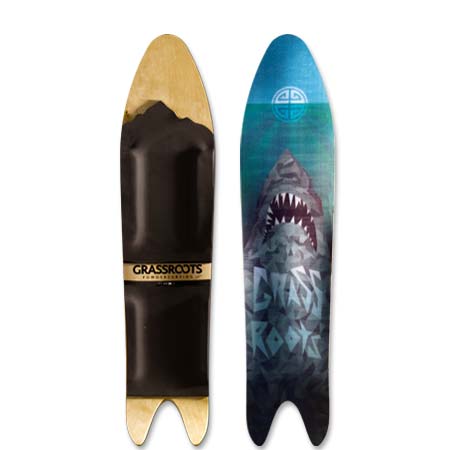 Barracuda 3D 140cm Powsurfer - Grassroots Powdersurfing