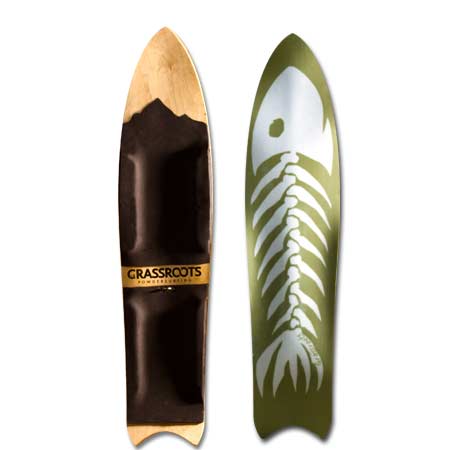 Barracuda 3D 140cm Powsurfer - Grassroots Powdersurfing