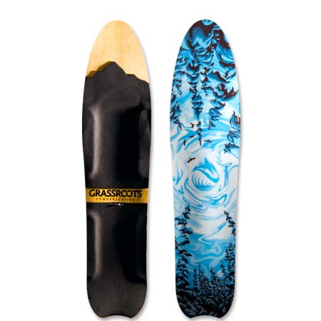 Slasher 140cm Powsurfer - Grassroots Powdersurfing