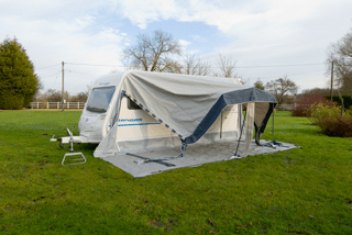 Typically used as the upright vertical pole that will assist in holding a. How to... Put up a full awning - Practical Caravan