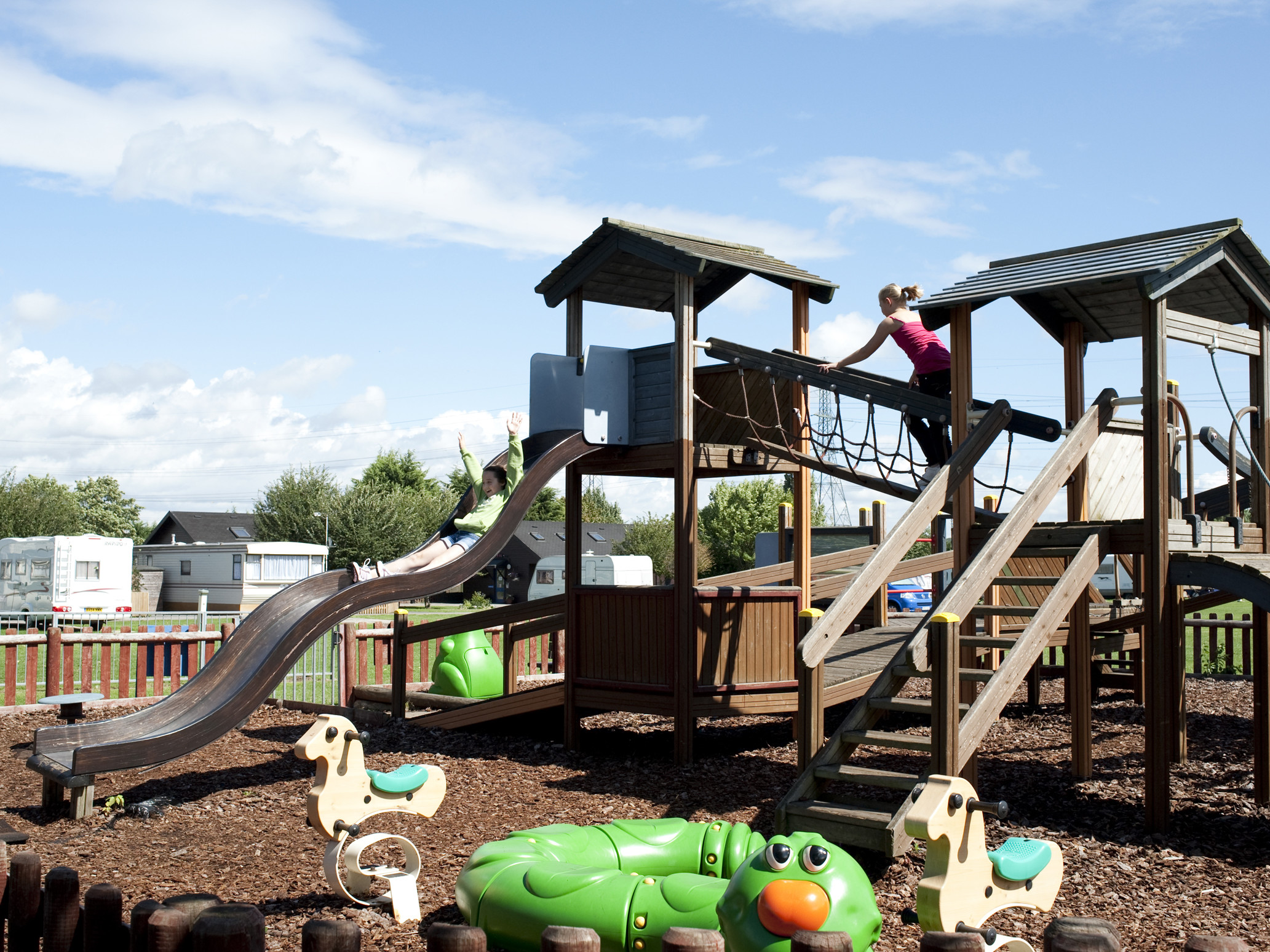 Fun-filled caravan holidays for children