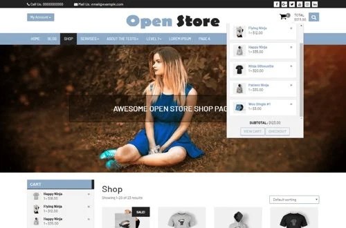 Free version available, the pro version starts at $59. 11 Free Wordpress Ecommerce Themes For 2018 Practical Ecommerce