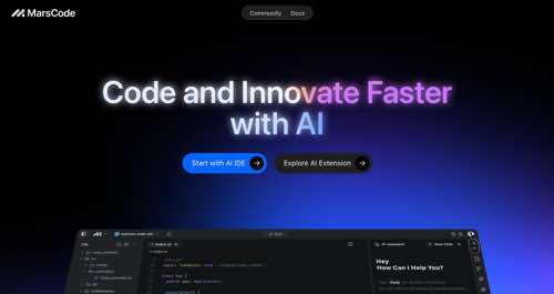 Home page of MarsCode Home page of MarsCode