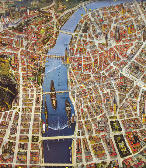 Prague Map.