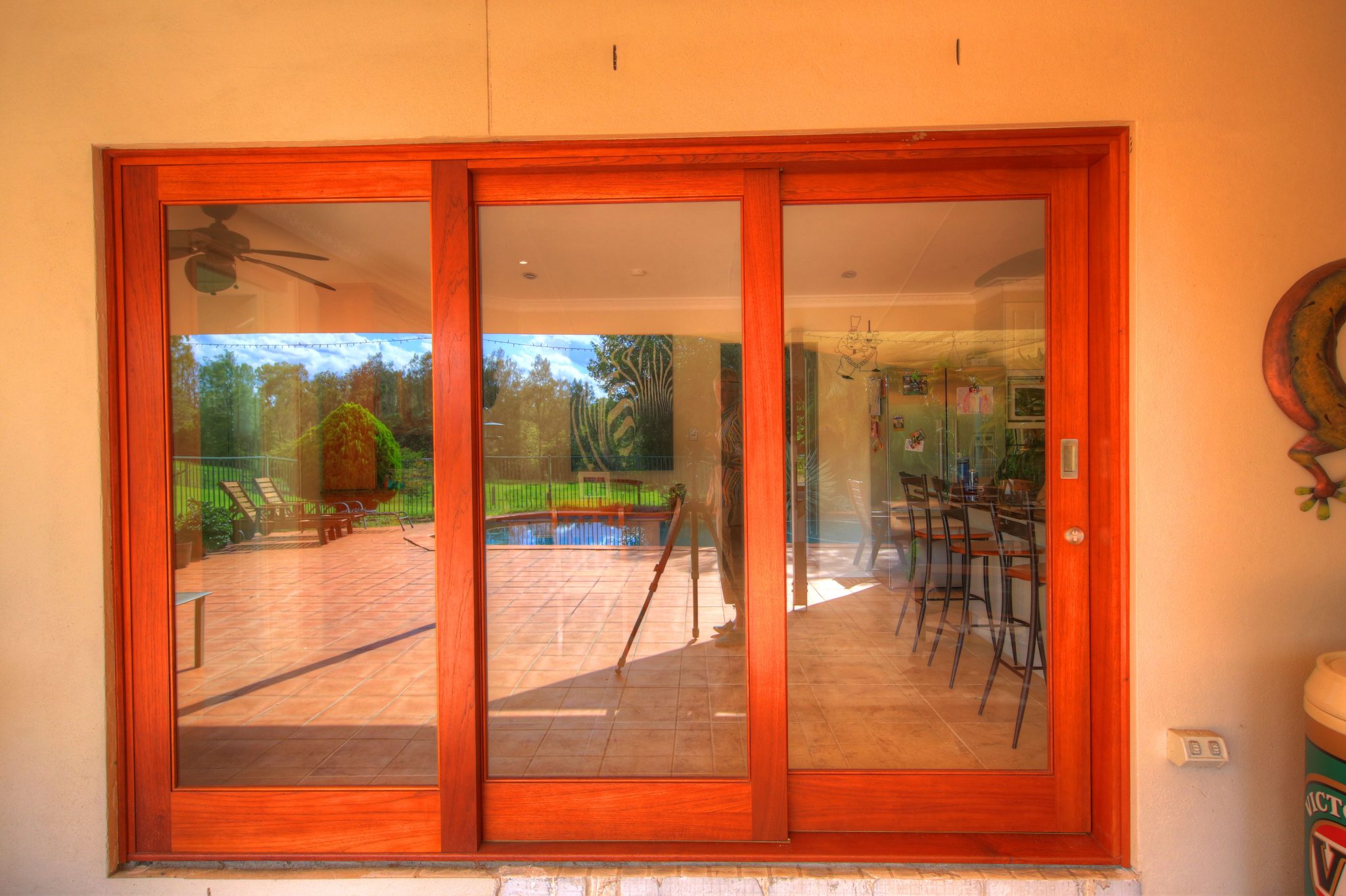 Stacking doors