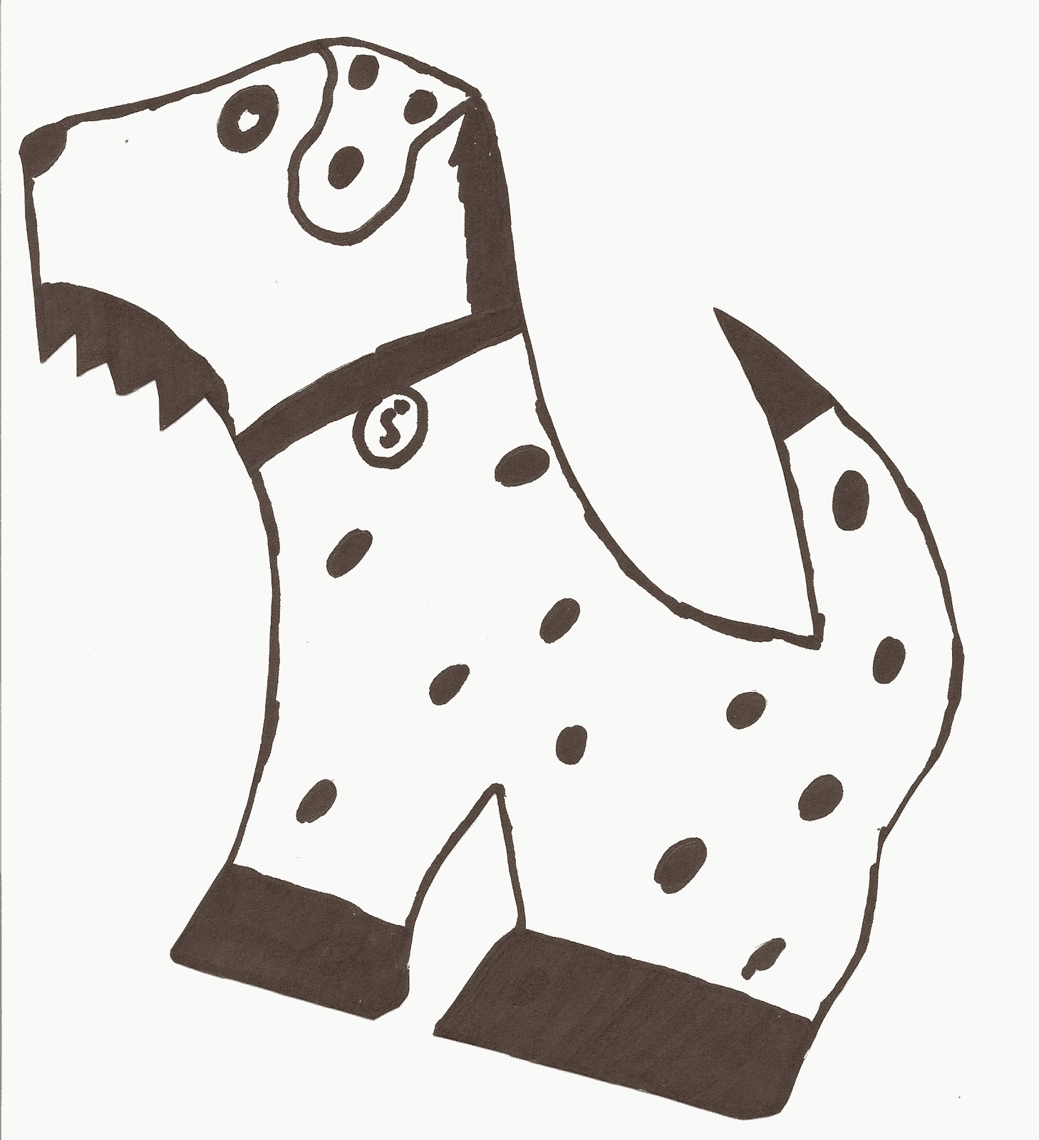 Pejsek Předškoláci omalovánky, pracovní listy » Předškoláci