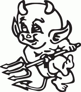 Čert a čertíci Předškoláci omalovánky, pracovní listy » Předškoláci