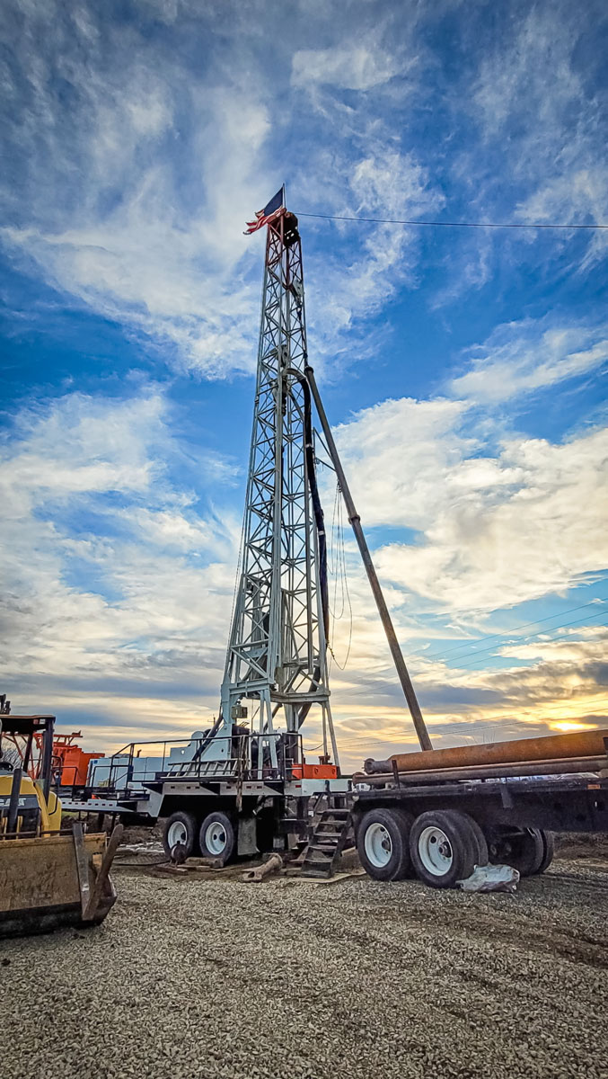 Cardwell Reverse Circulation Drilling Rig