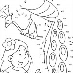 dot to dot worksheets with numbers for preschoolers