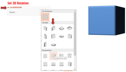 Tutorial to create PowerPoint 3D Cube (Easy) – Presentation Process ...