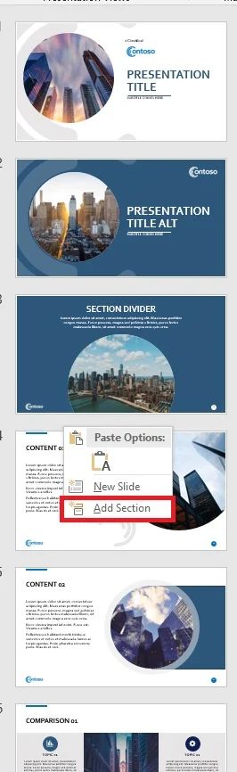 How To Use Sections In Powerpoint To Group Slides Presentationskills Me - Best Ocean Photos in Mobile
