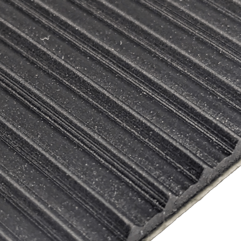 Ribbed PVC Matting - Adhesive Backed- R200