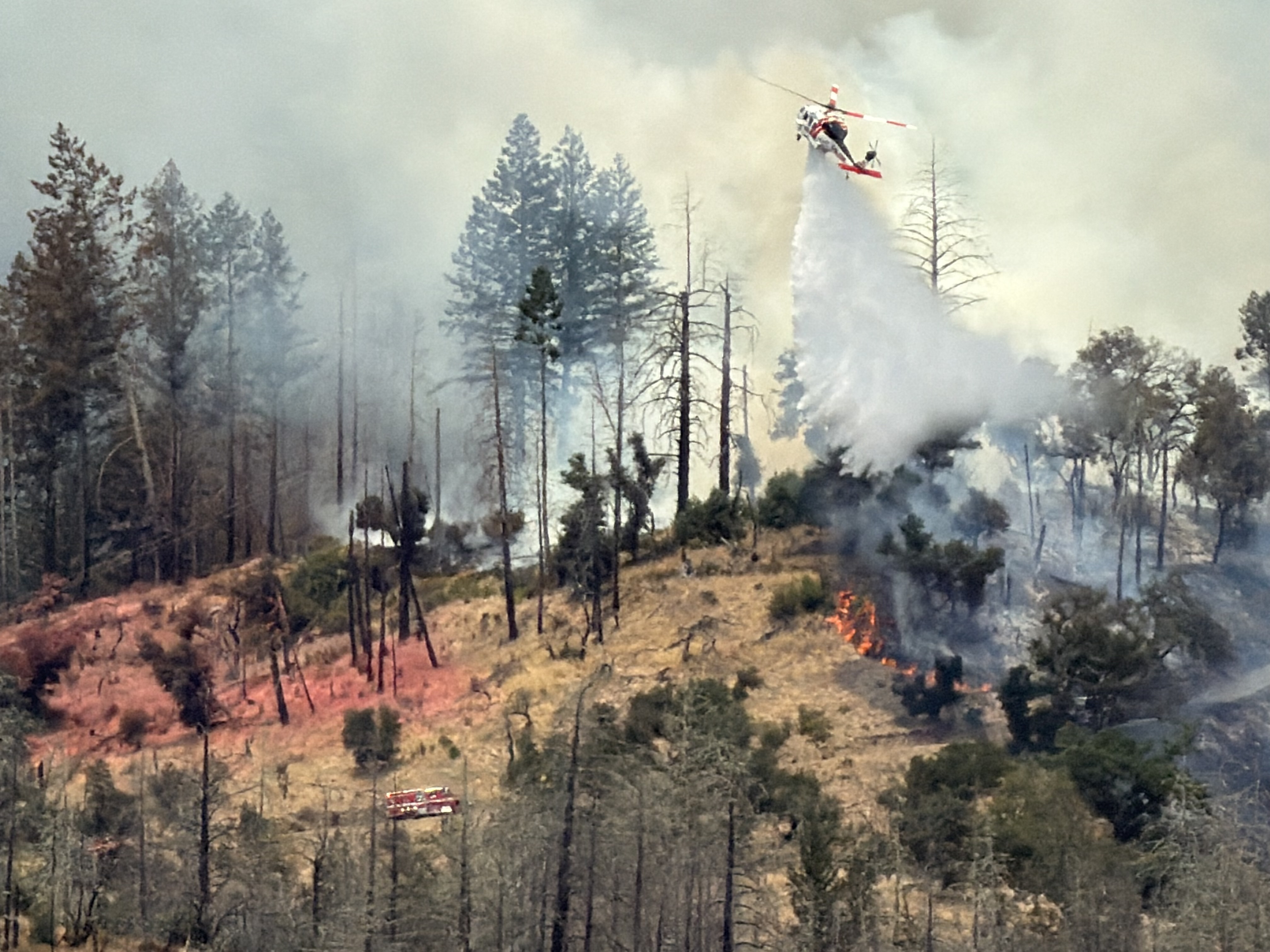 Evacuation orders issued for residents near Ledson Fire burning east of Santa Rosa