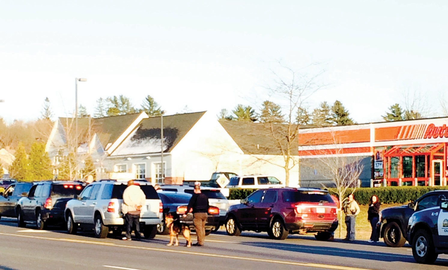 Police and drug agents swarmed around a car with Massachusetts plates Tuesday evening on Alfred Street in Biddeford, the culmination of a month-long drug investigation. A Massachusetts woman and two Biddeford men were taken into custody and charged with aggravated drug trafficking. The driver of the car was arrested on unrelated charges.